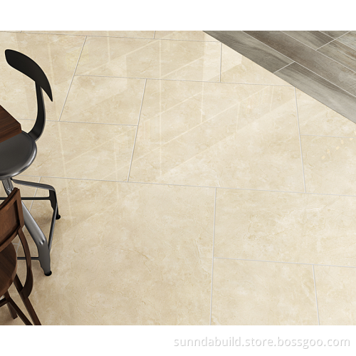 Interior porcelain polished glazed floor tile villa building material discontinued ceramic tile for floor and wall